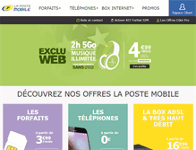 Tablet Screenshot of lapostemobile.fr